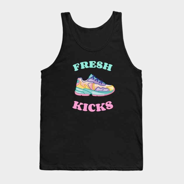 Fresh Kicks Tank Top by rianfee